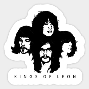 Kings Of Leon Youth And Young Manhood Tribute Sticker